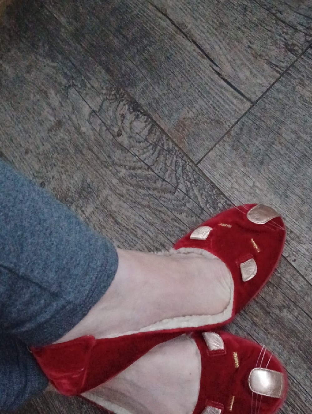 Marc By Marc Jacobs Velour Cat Face Flats - Picture 16 of 16